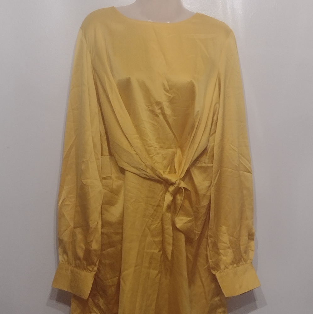 Idem ditto yellow blouse.